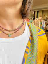 Charger l'image dans la galerie, Collier Jeannette watermelon tourmaline
