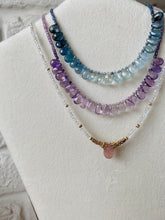 Charger l'image dans la galerie, Collier Brigitte améthyste et lépidolite