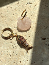 Charger l'image dans la galerie, Mono boucle d’oreille Colette quartz rose