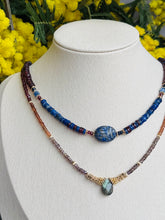 Charger l'image dans la galerie, Collier Jeannette saphir de tundra