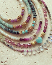 Charger l'image dans la galerie, Bracelet Eliette émeraude et ruby