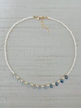 Charger l'image dans la galerie, Collier Brigitte aigue-marine