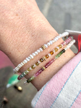 Charger l'image dans la galerie, Bracelet Catherine tourmaline et pierre de lune