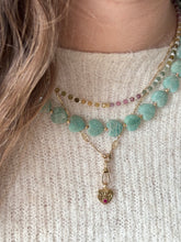 Charger l'image dans la galerie, Collier Catherine tourmaline et pierre de lune