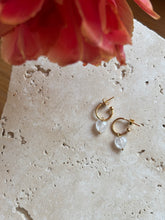 Charger l'image dans la galerie, Boucles d’oreilles Frida pierre de lune