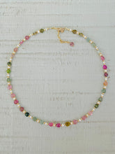 Charger l'image dans la galerie, Collier Élisabeth tourmaline rainbow