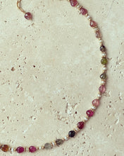 Charger l'image dans la galerie, Collier Élisabeth tourmaline rainbow