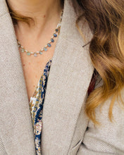 Charger l'image dans la galerie, Collier Brigitte aigue-marine