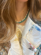 Charger l'image dans la galerie, Collier Denise turquoise pink zirconium