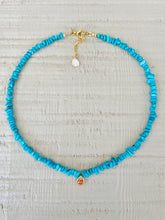 Charger l'image dans la galerie, Collier Denise turquoise orange zirconium