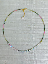 Charger l'image dans la galerie, Collier Brigitte watermelon tourmaline