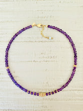 Charger l'image dans la galerie, Collier Claudette améthyste