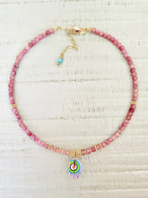 Charger l'image dans la galerie, Collier Claudette tourmaline avec cauri