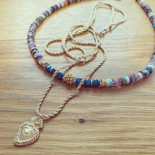 Charger l'image dans la galerie, Collier Eliette apatite