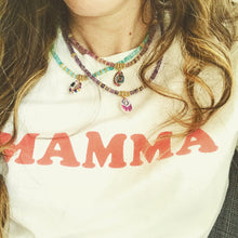 Charger l'image dans la galerie, Collier Claudette tourmaline avec cauri