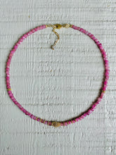 Charger l'image dans la galerie, Collier Claudette tourmaline rose