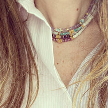 Charger l'image dans la galerie, Collier Eliette opale ruby