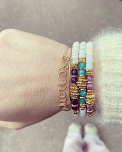 Charger l'image dans la galerie, Bracelet Eliette opale et ruby