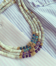 Charger l'image dans la galerie, Collier Eliette opale apatite