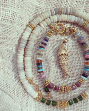 Charger l'image dans la galerie, Collier Eliette opale et tsavorite