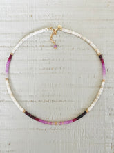 Charger l'image dans la galerie, Collier Eléonore ruby