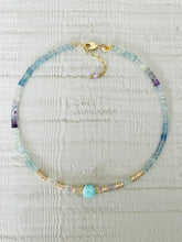 Charger l'image dans la galerie, Collier Fanette fluorite