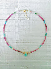 Charger l'image dans la galerie, Collier Jeannette watermelon tourmaline