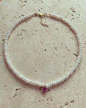 Charger l'image dans la galerie, Collier Denise pink zirconium