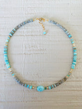 Charger l'image dans la galerie, Collier Scarlett labradorite