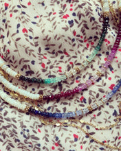 Charger l'image dans la galerie, Collier Eléonore émeraude