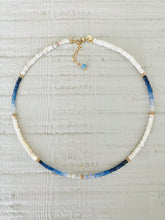 Charger l'image dans la galerie, Collier Eléonore saphir bleu