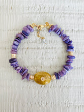 Charger l'image dans la galerie, Bracelet Monique charoite