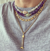 Charger l'image dans la galerie, Collier Monique morganite