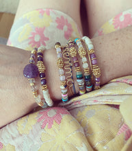 Charger l'image dans la galerie, Bracelet Eliette opale et ruby