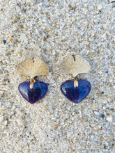 Charger l'image dans la galerie, Boucles d’oreilles Aimée améthyste