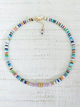 Charger l'image dans la galerie, Collier Eliette pink améthyste