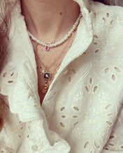 Charger l'image dans la galerie, Collier Denise pink zirconium