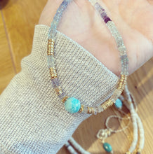 Charger l'image dans la galerie, Collier Fanette fluorite