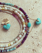 Charger l'image dans la galerie, Boucles d’oreilles Aimée amazonite