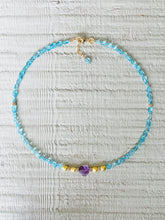 Charger l'image dans la galerie, Collier Yvonne apatite