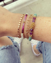 Charger l'image dans la galerie, Bracelet Eliette émeraude et ruby