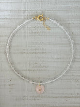 Charger l'image dans la galerie, Collier Camille opale et quartz rose
